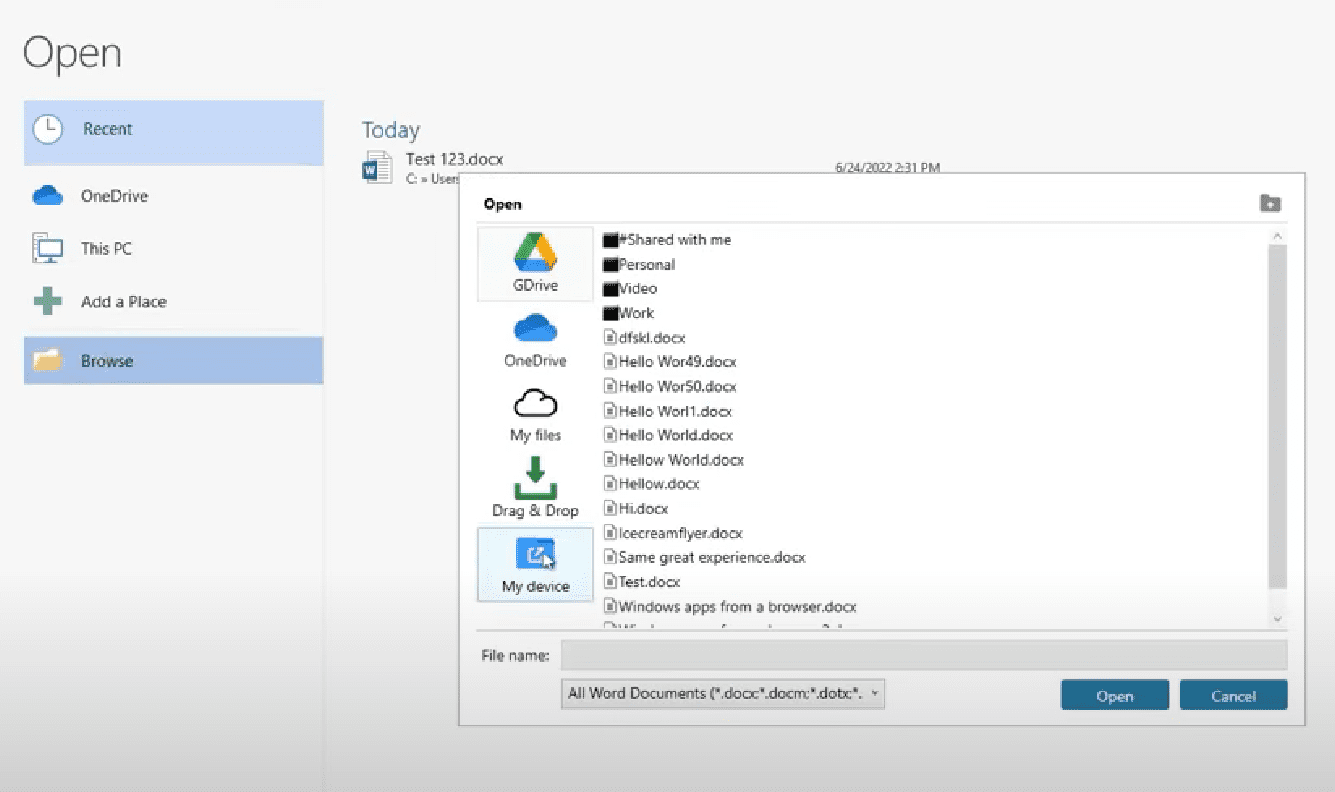 Cameyo new ChromeOS native file system integration