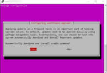 Enabling the unattended upgrades for your Ubuntu server