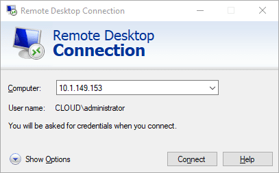 MSTSC Remote Desktop Protocol client found in Windows Servers and clients