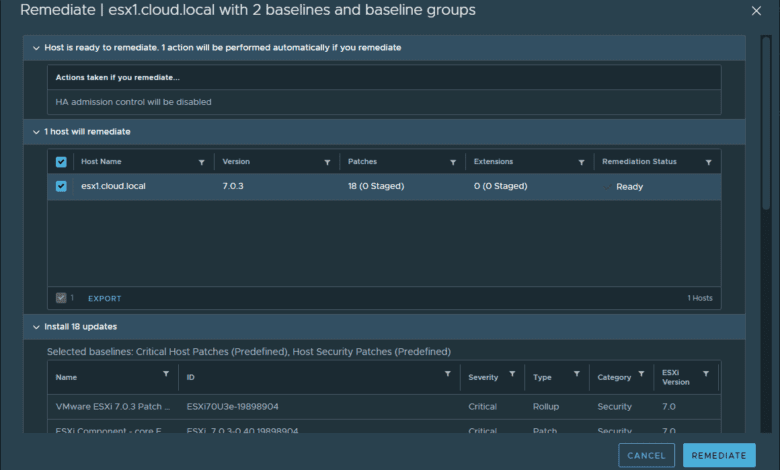 VMware affected by Retbleed Spectre variant VMSA 2022 0020