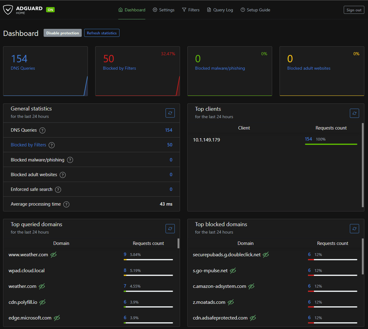 docker adguard/adguardhome