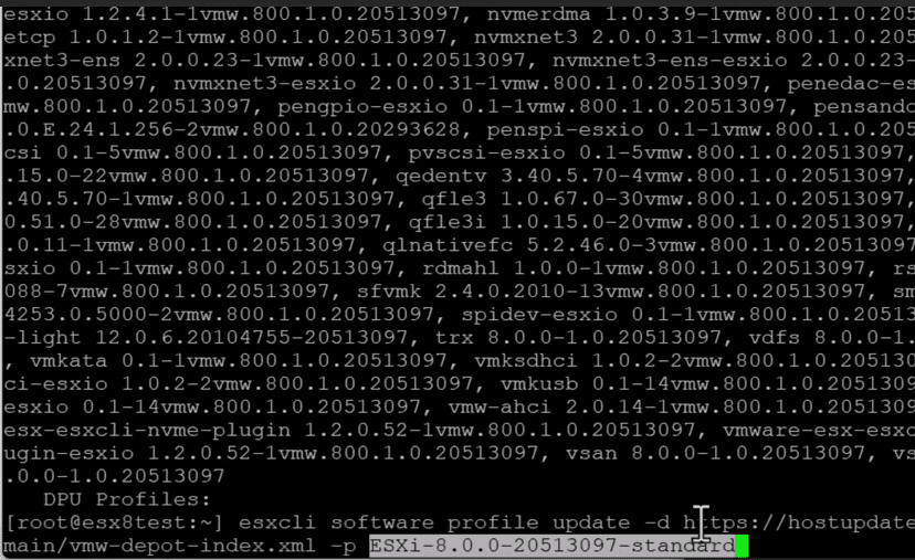 Patching your VMware ESXi server