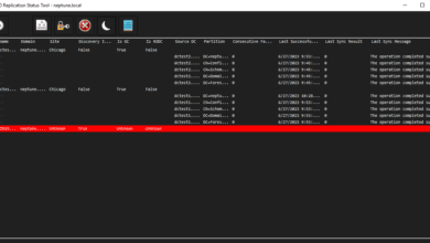 AD Replication Status Tool Open Source Alternative