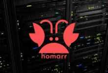 Homarr home lab dashboard for server monitoring