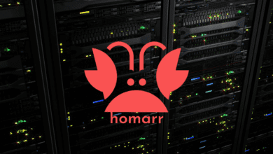 Homarr home lab dashboard for server monitoring