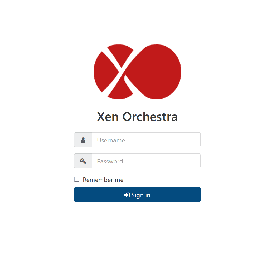 Xen Orchestra open source XCP ng management solution