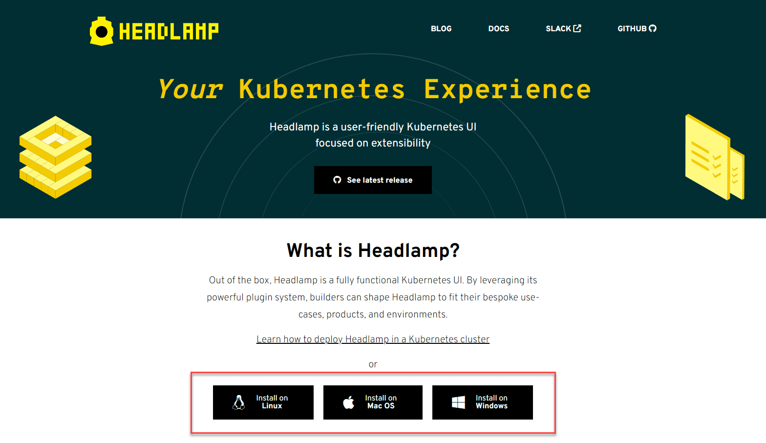 Kubernetes Headlamp open source Kubernetes dashboard