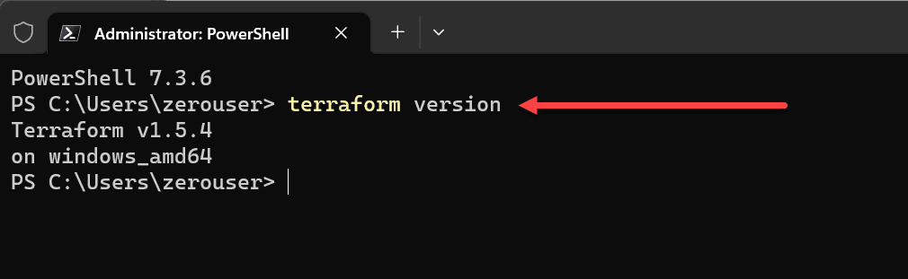 Recent version of Terraform with the new config driven import
