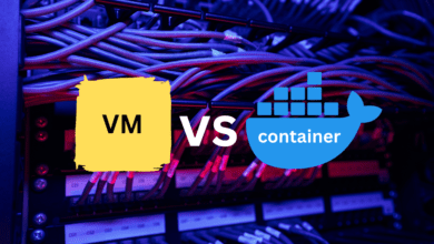VM vs container