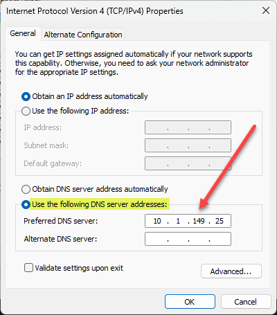 Configure your network clients with the Technitium DNS Server address
