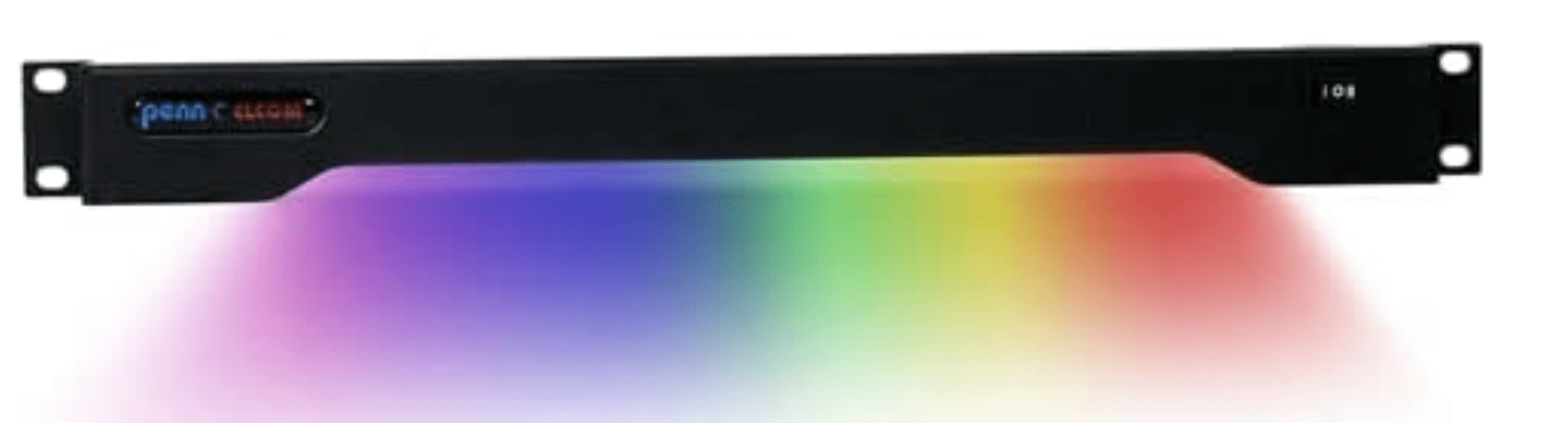 RGB light bar for racks