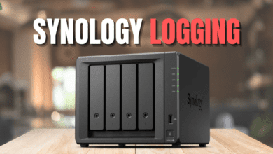 SYNOLOGY LOGGING