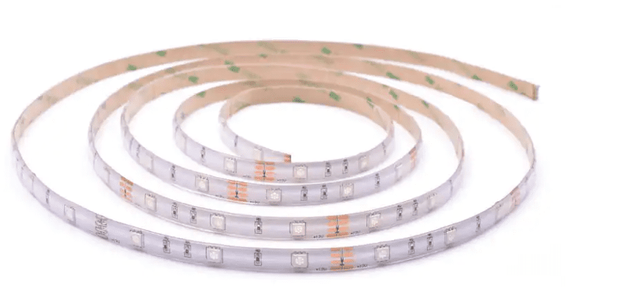 Un illuminated light strip