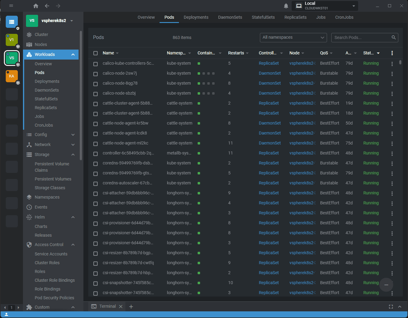 Viewing workloads using Lens