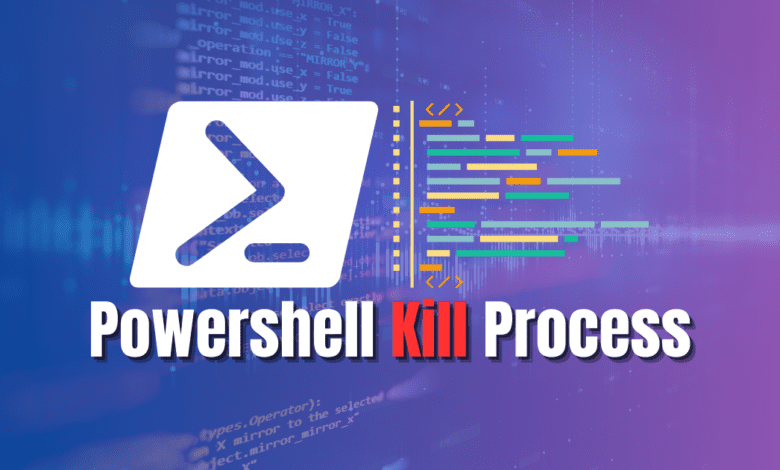 Powershell kill a process quickly