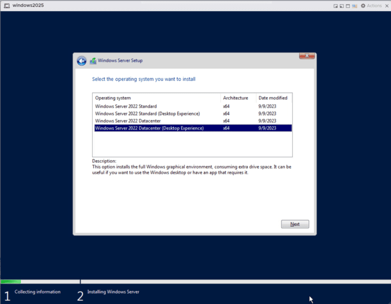 Windows Server 2025 Initial Glimpse with New Domain Functional Level