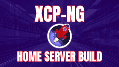 Xcp ng home server build