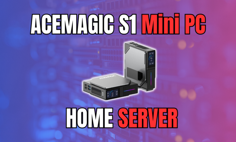 Acemagic S1 Mini PC Home Server with LCD Display - Virtualization Howto