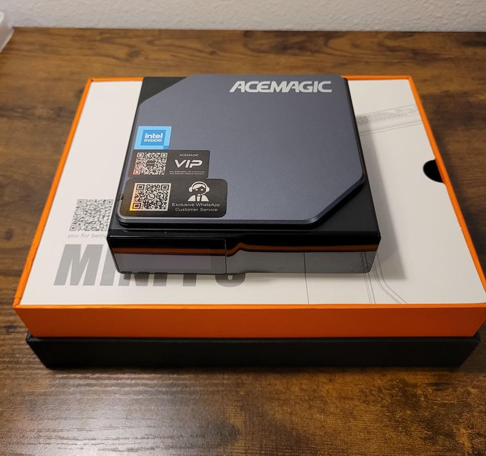 Acemagic S1 Mini PC Home Server with LCD Display - Virtualization Howto