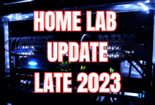 Homelab update late 2023