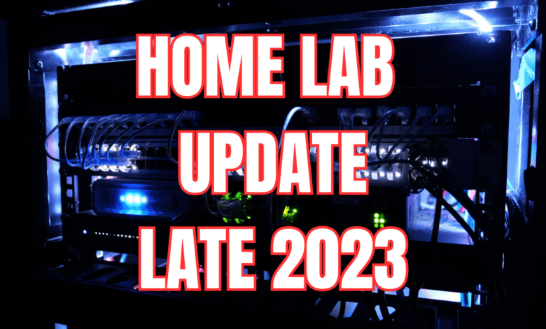 Homelab update late 2023