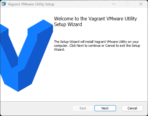 Installing the vagrant vmware utility