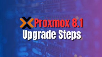 Proxmox 8.1 upgrade steps