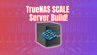 Truenas scale server build for home lab