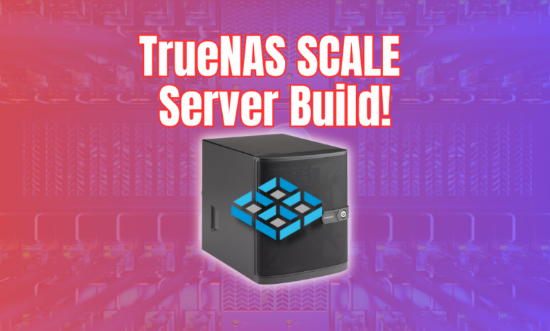 Truenas scale server build for home lab