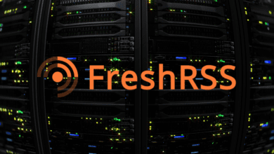 Freshrss docker compose configuration