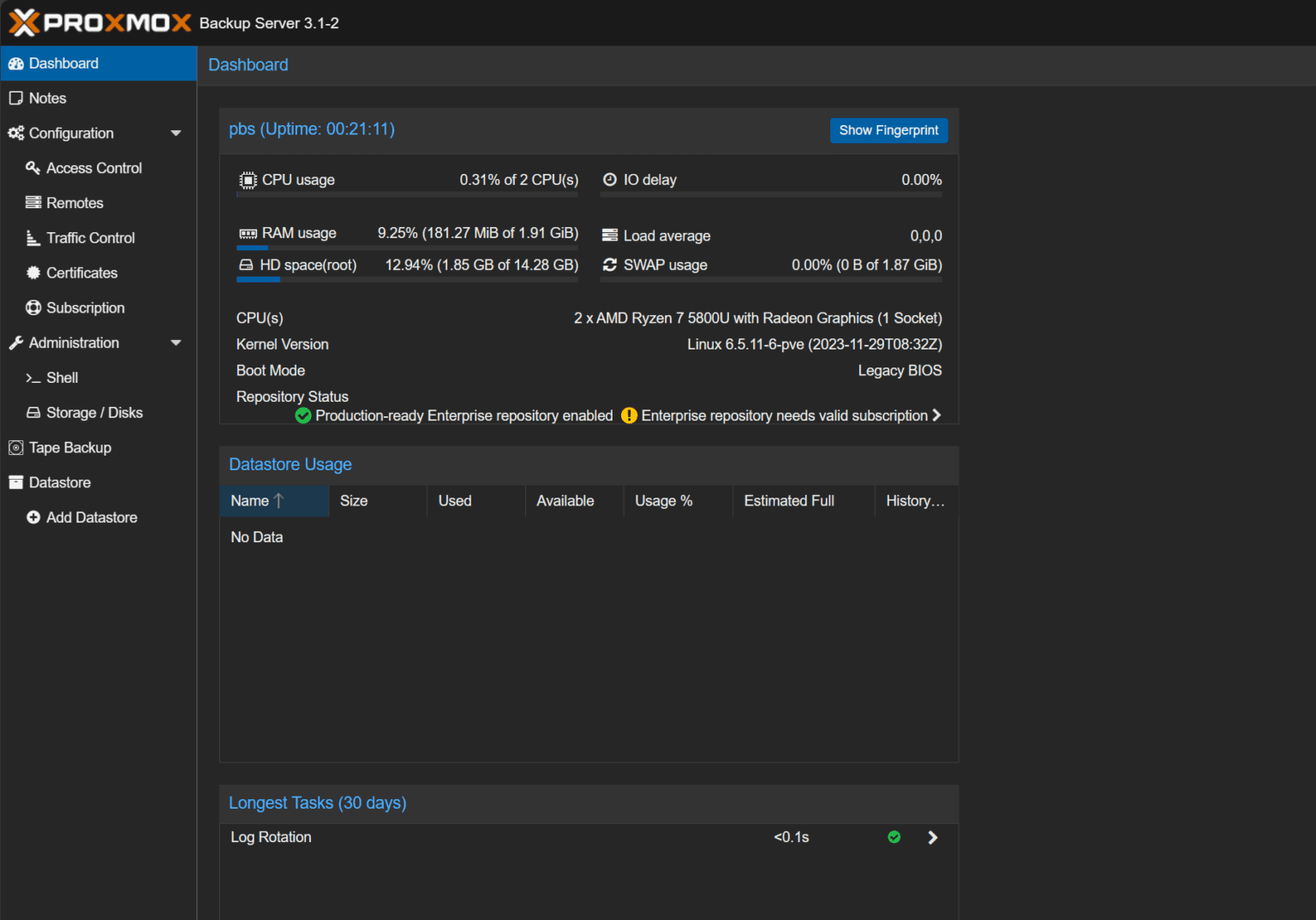 Proxmox Backup Server Ultimate Install Backup and Restore Guide Virtualization Howto