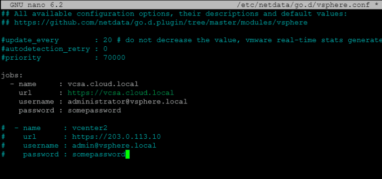 Netdata VMware vSphere Monitoring Configuration - Virtualization Howto
