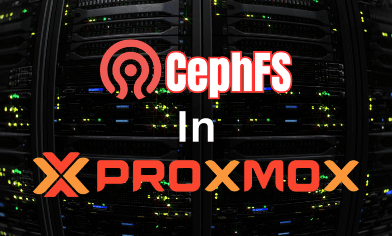 Cephfs configuration in proxmox