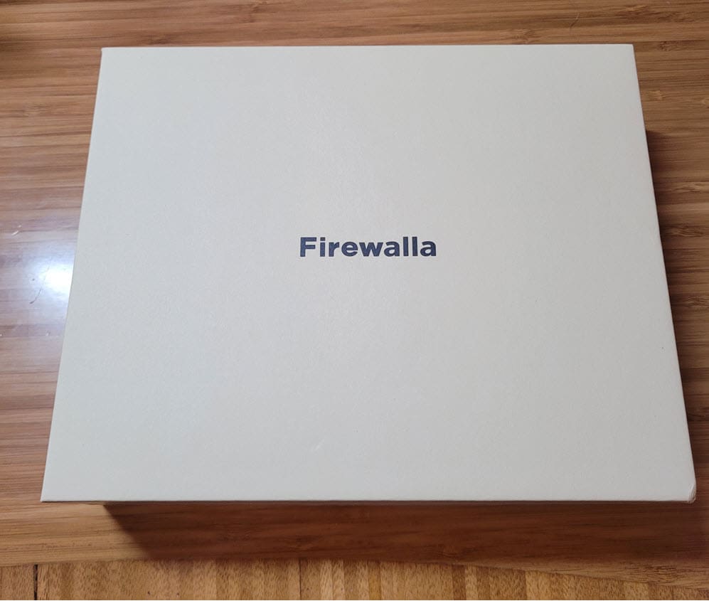 Firewalla gold se review unit in the box