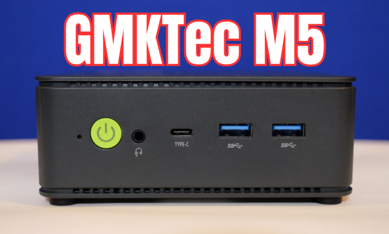 Gmktec m5 mini server