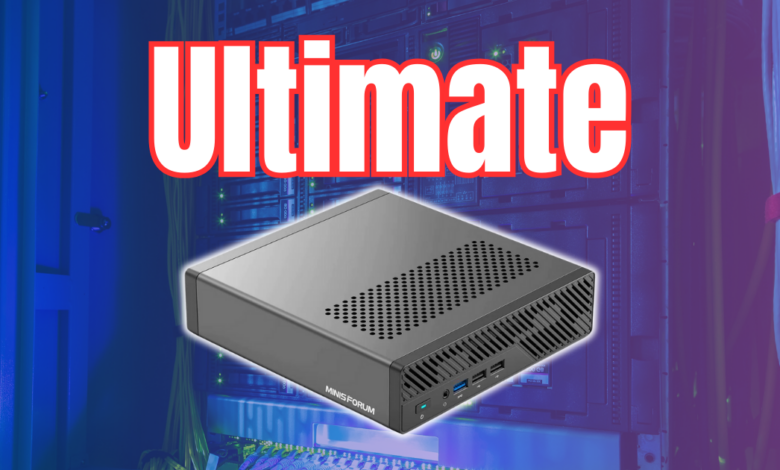 Minisforum ms 01 review ultimate home server mini pc