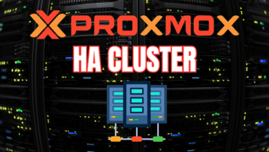 Proxmox ha cluster configuration for virtual machines