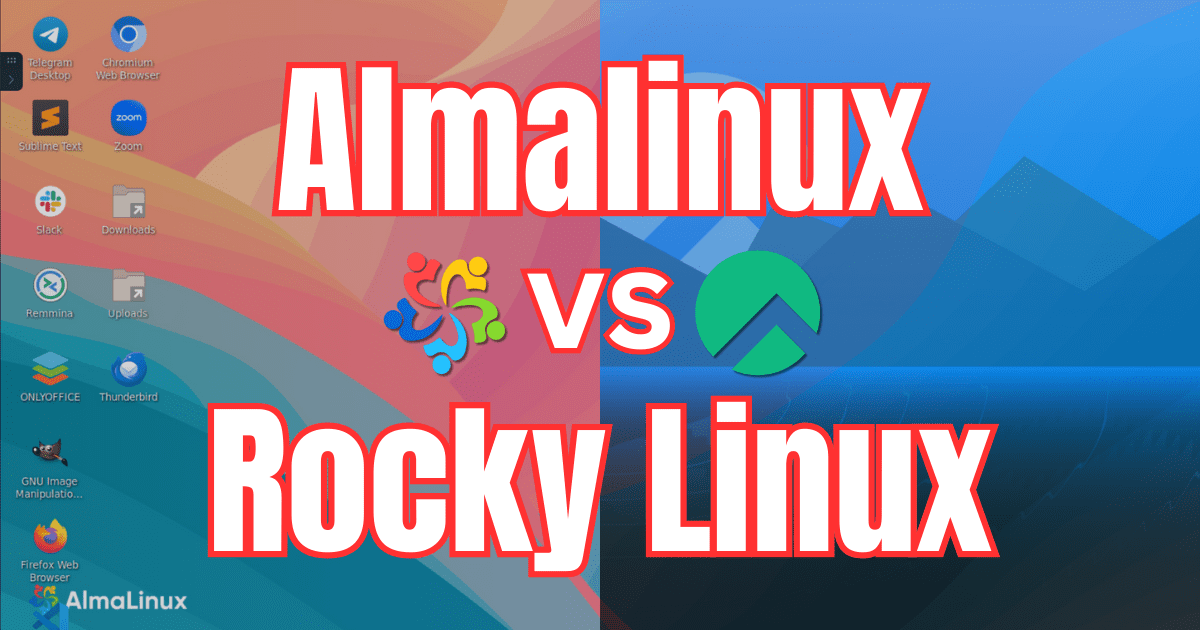 Almalinux vs rocky linux