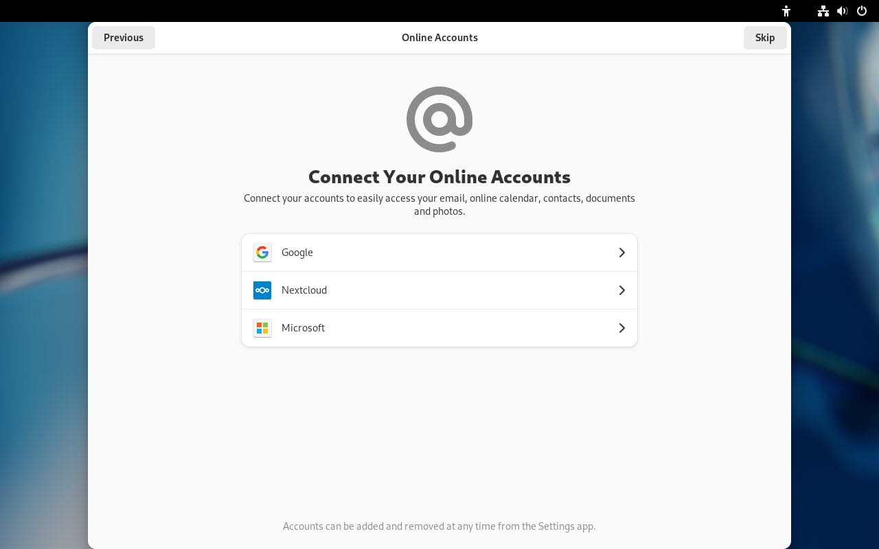 Connect your online accounts