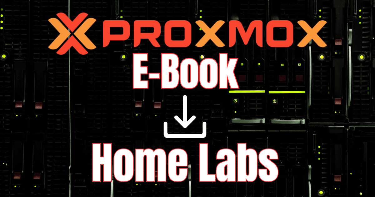Proxmox ebook for home labs