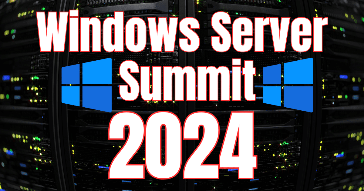 Windows server summit 2024