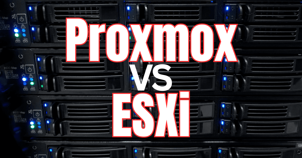 Proxmox vs ESXi in 2024 Pros and Cons - Virtualization Howto