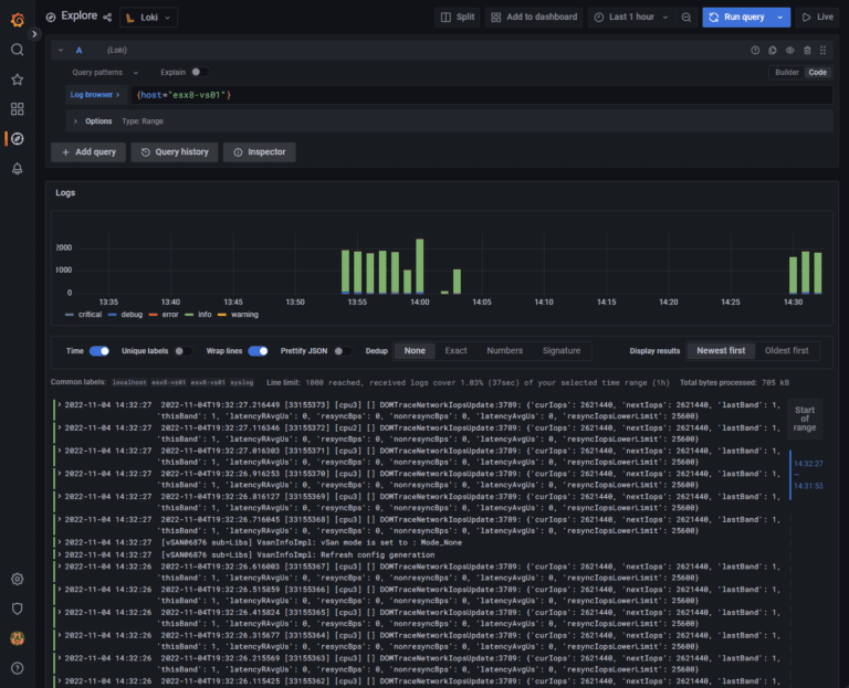 Grafana Loki Configuration Syslog Server for Home Labs - Virtualization ...