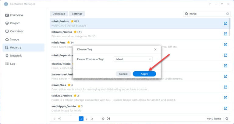 Host S3 Compatible Storage on your Synology NAS with MinIO ...