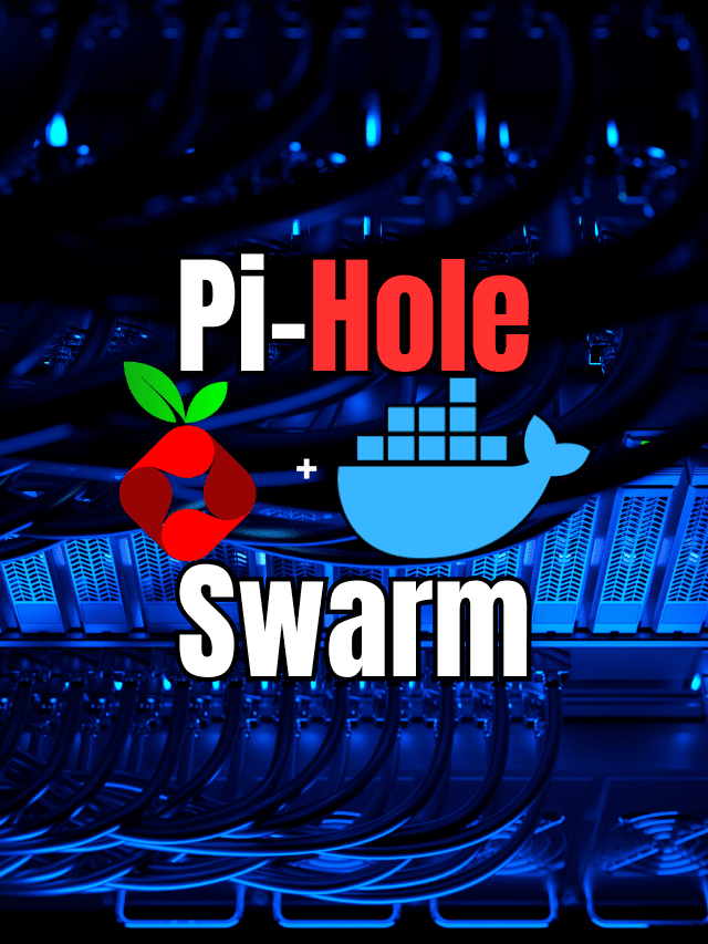 Pihole docker compose config for Docker Swarm with Nginx Proxy Manager