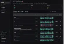 Monitors configured in checkmate for uptime