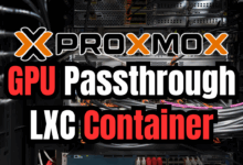 Proxmox lxc gpu passthrough