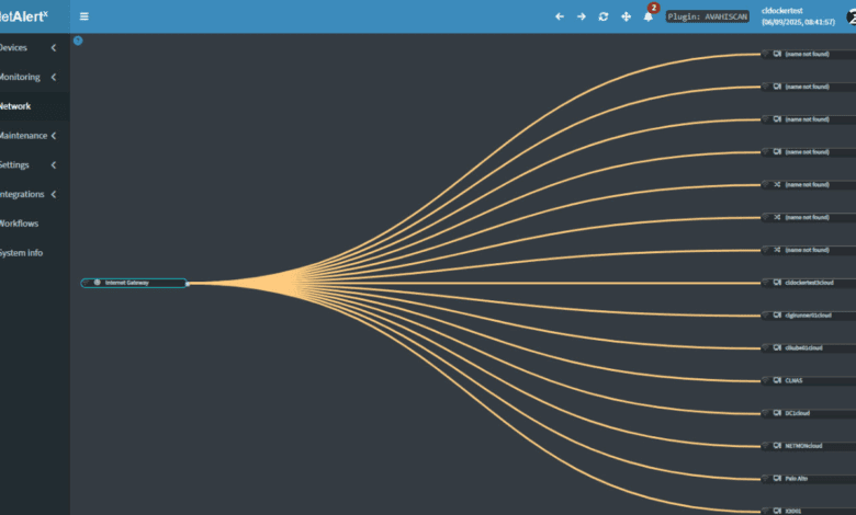 Netalertx self hosted network monitoring