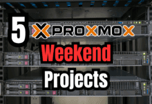 5 proxmox home lab projects