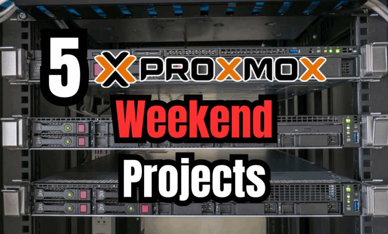 5 proxmox home lab projects